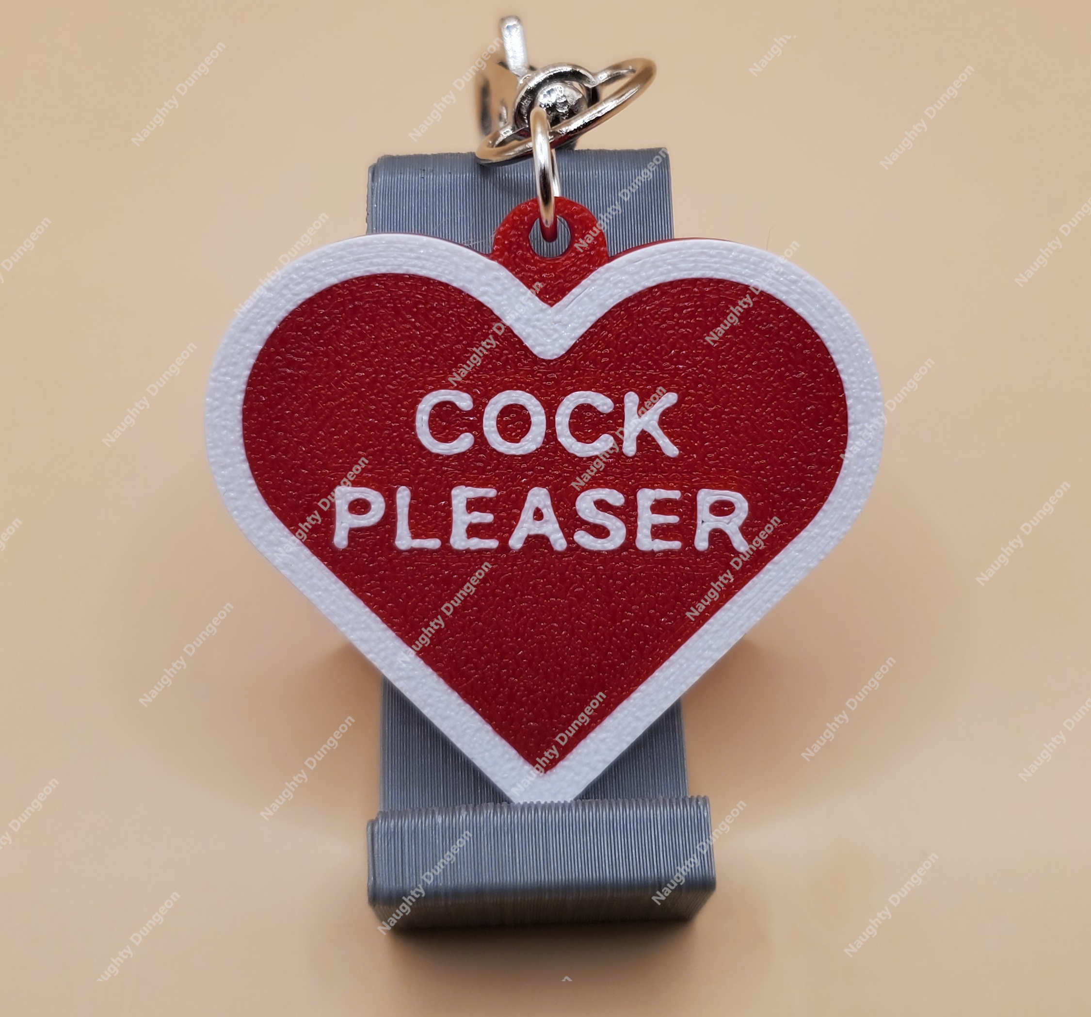 Cock Pleaser Keychain or Pendant