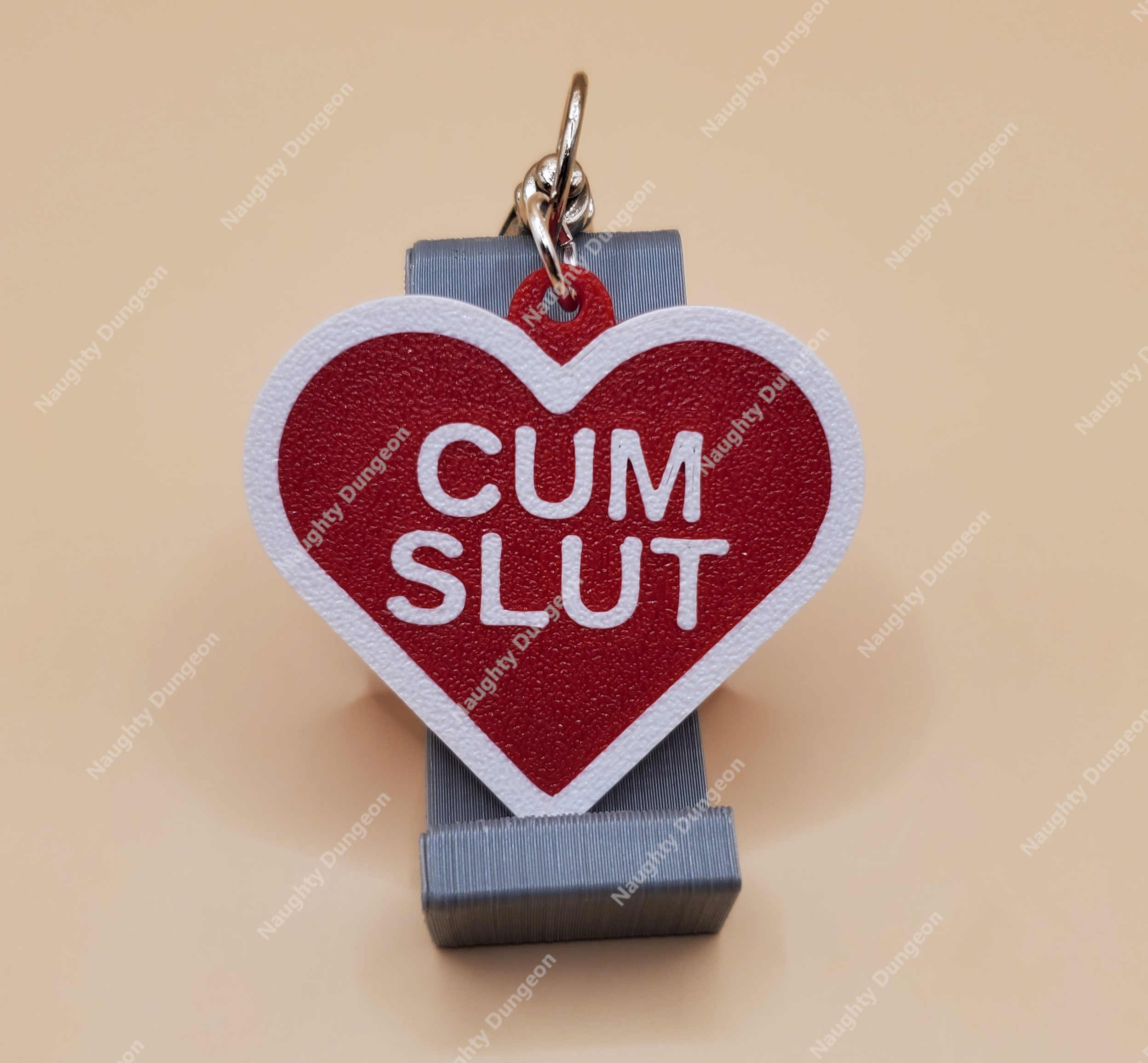 Cumslut Keychain or Pendant